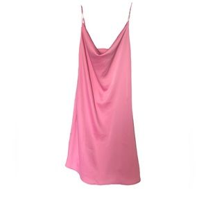 NWT PINK URBAN OUTFITTERS PINK SLIP DRESS